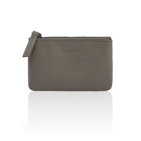 LEATHER EXECUTIVE WALLET - TAUPE