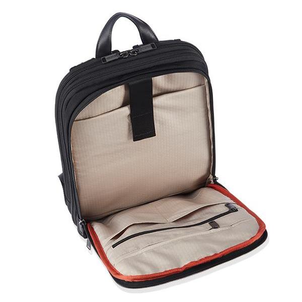 MONYKER HUDSON EXPANDABLE BACKPACK - BALLISTIC NYLON BLACK:  INTERIOR