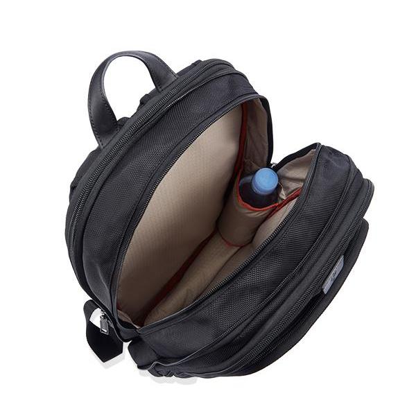 MONYKER HUDSON EXPANDABLE BACKPACK - BALLISTIC NYLON BLACK:  INTERIOR