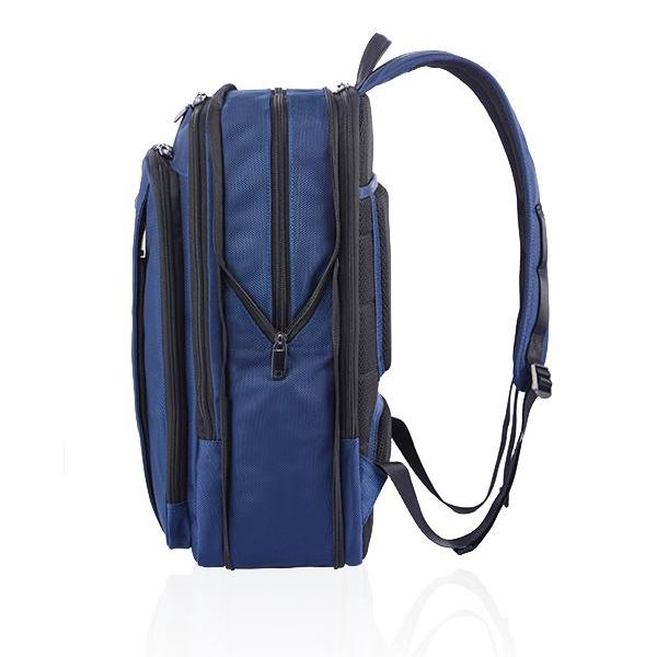 MONYKER HUDSON EXPANDABLE BACKPACK - BALLISTIC NYLON NAVY