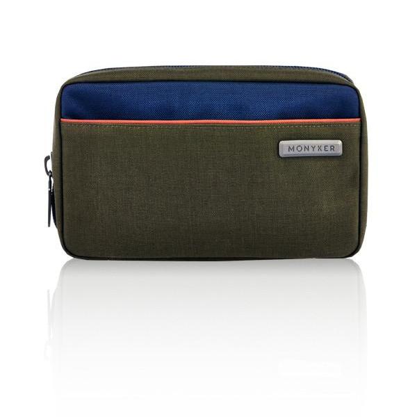 MONYKER olive casual nylon travel cord organizer