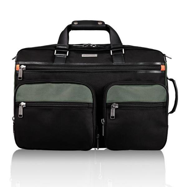MONYKER black ballistic nylon 3-in-1 travel bag