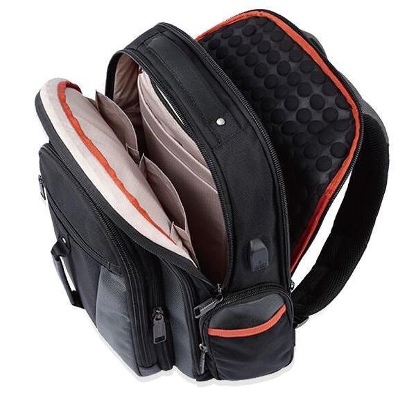 MONYKER Carryall Backpack Ballistic Nylon Black:  Interior