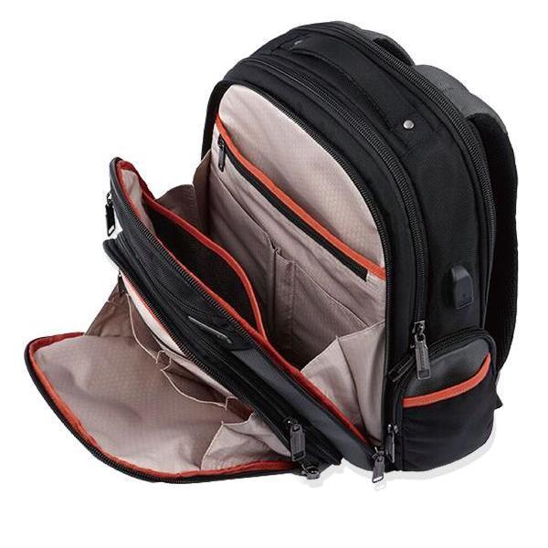 MONYKER Carryall Backpack Ballistic Nylon Black:  Interior