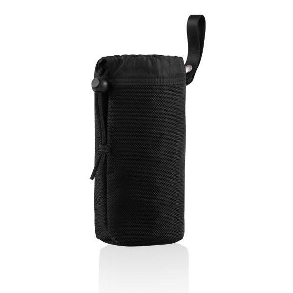 MONYKER black ballistic nylon snap-on bottle holder